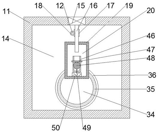 Device capable of rapidly cleaning automobile exhaust pipe