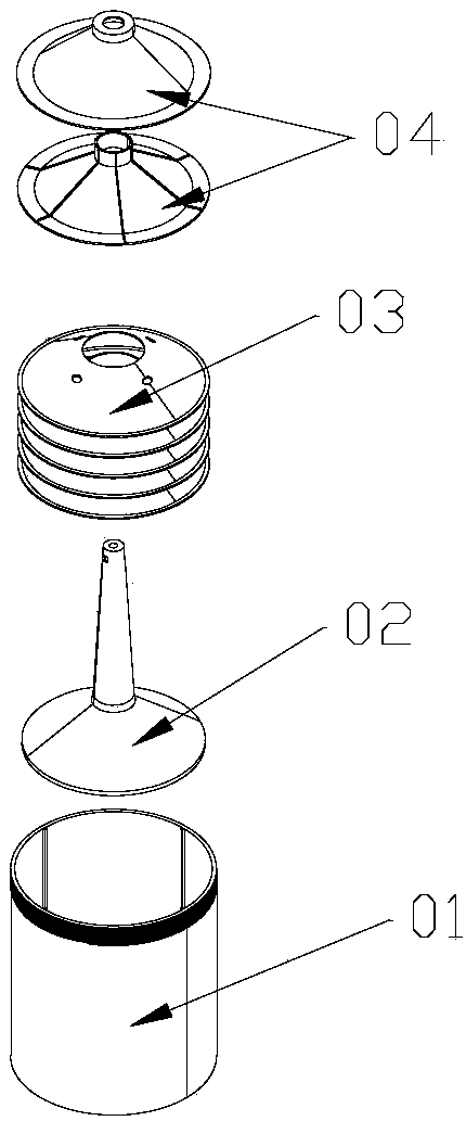 Latex centrifuge cleaning system and method