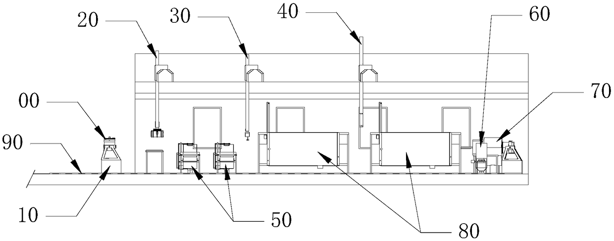 Latex centrifuge cleaning system and method