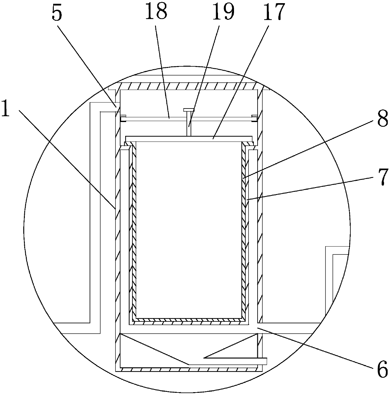 Recycling treatment system for cutting fluid