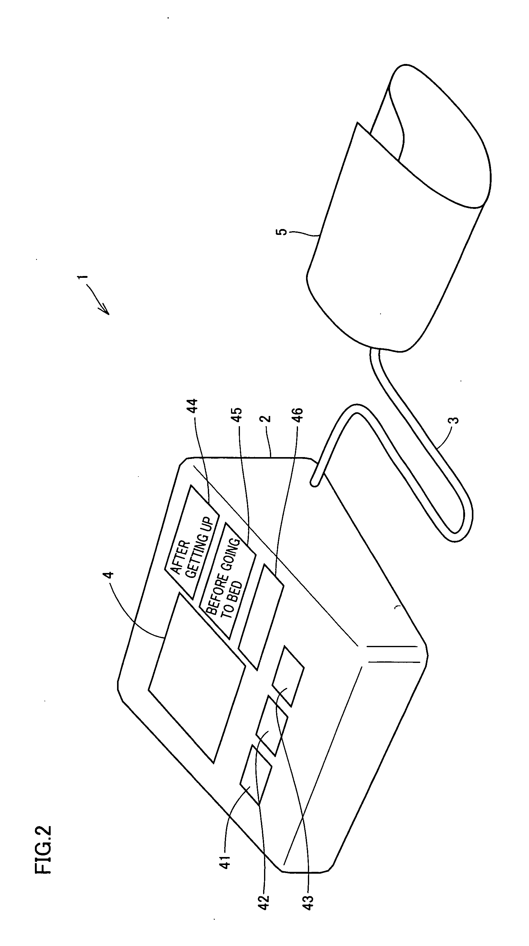 Electronic blood pressure monitor, and blood pressure measurement data processing apparatus and method