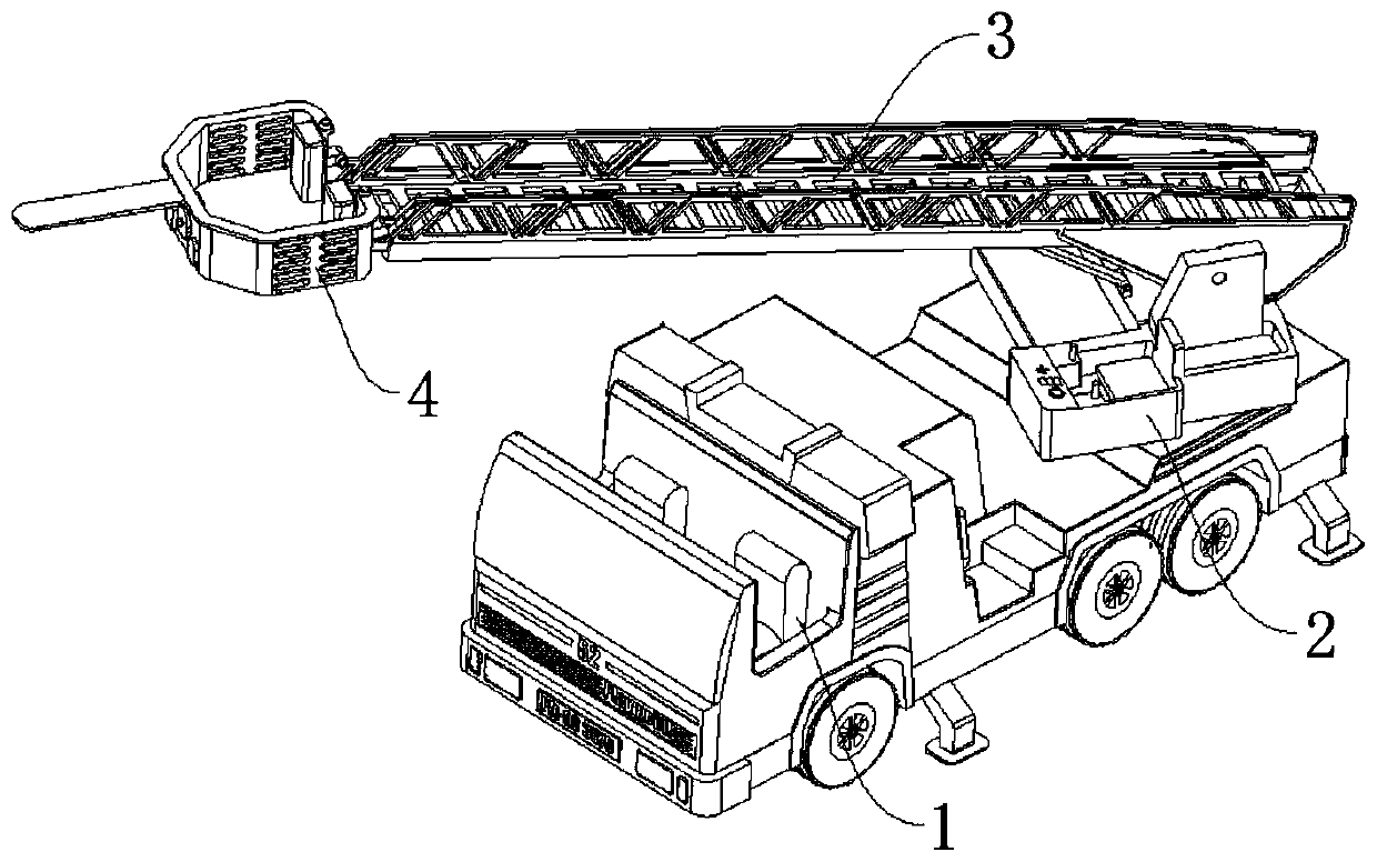 External fire fighting equipment for intelligent fire rescue