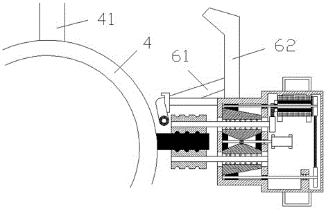 Portable cleaning and maintaining device provided with touch sensor and used for outdoor steel structural member