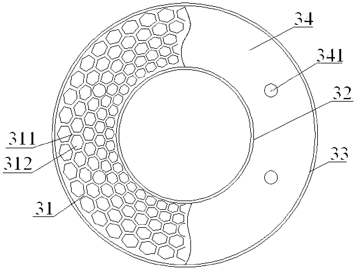 Flame-retarded explosion-proof valve