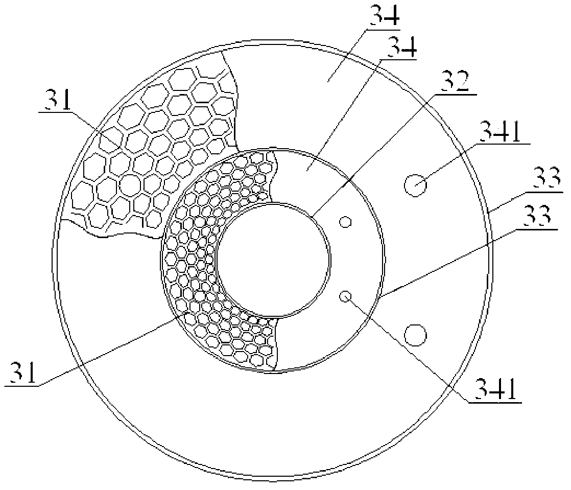 Flame-retarded explosion-proof valve