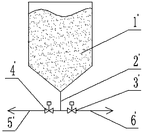 A negative pressure conveying bin bottom retrieving device