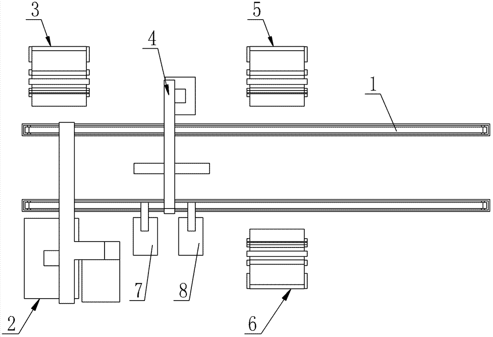 Intelligent laying production equipment for crystalline silicon solar laminated plates