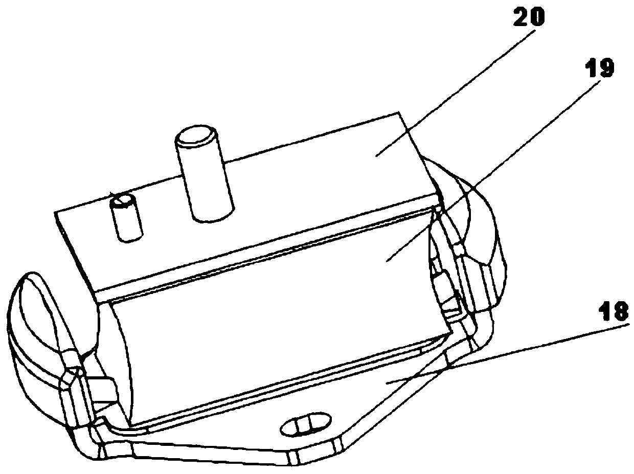 New-energy vehicle motor suspension assembly and use method