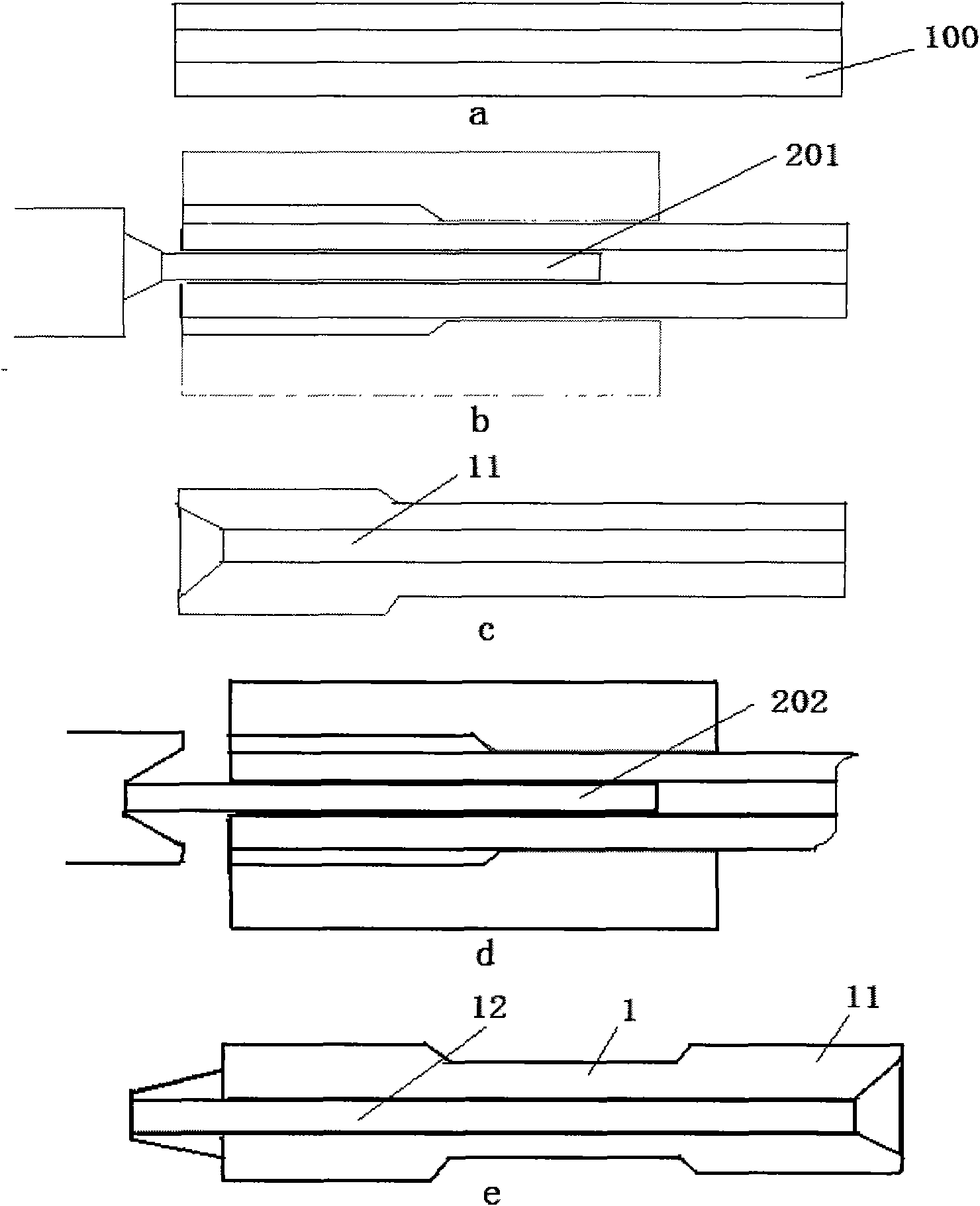 Integrally-weighted drilling rod and production and processing method thereof