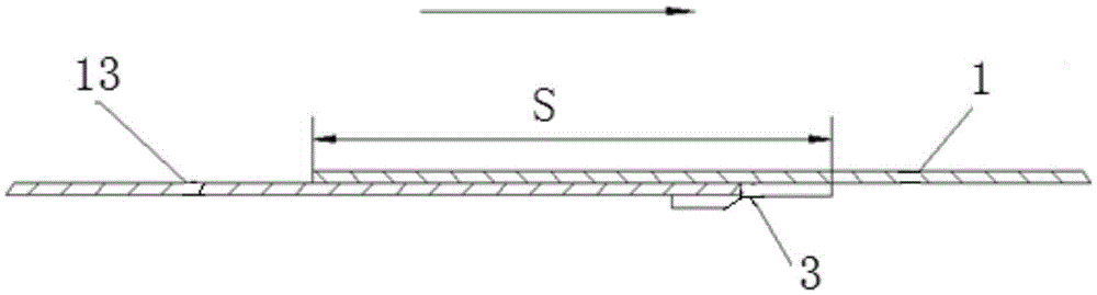 Discharging small tail length cutting control method for printing equipment