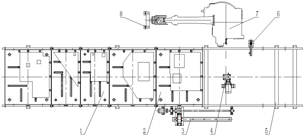 A feeding device for multi-standard plates