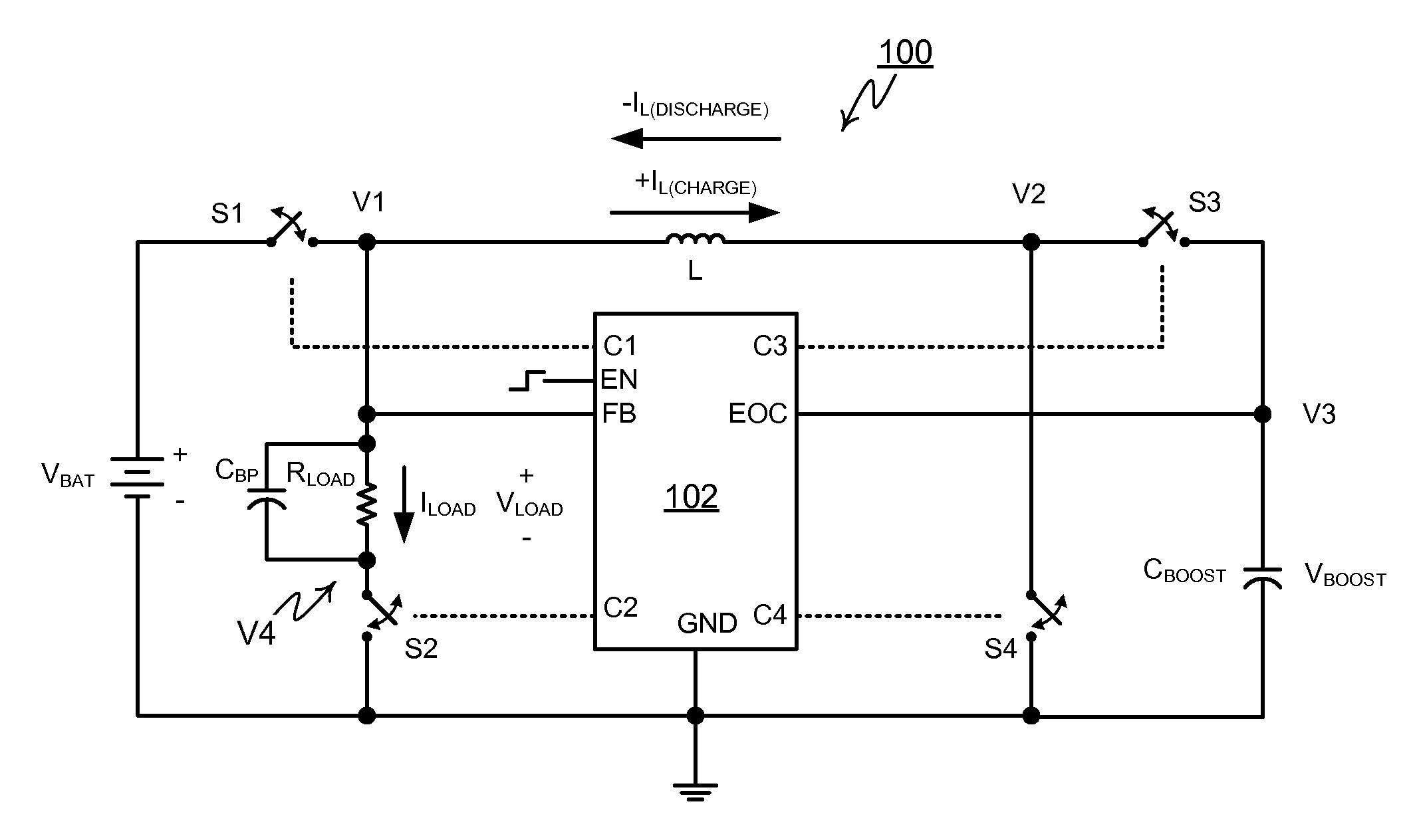 Bi-directional Boost-Buck Voltage Converter