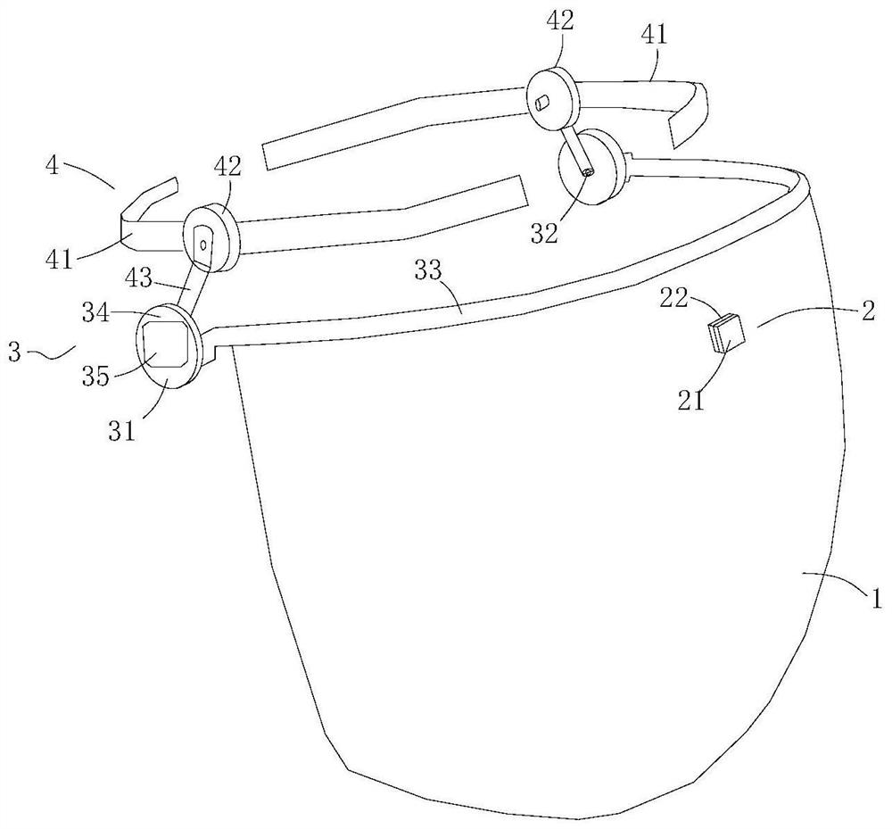 Mask with radiation dose measurement and protection functions