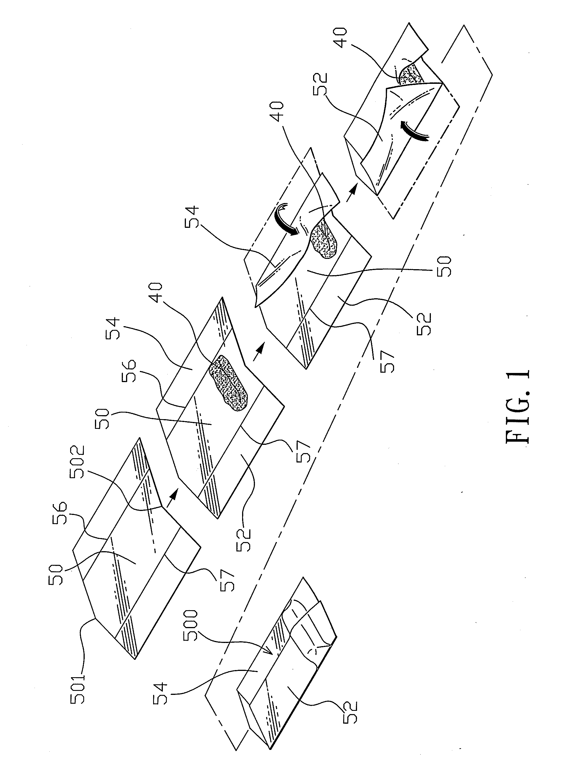 Folding control apparatus for left and right lateral pieces of slice food