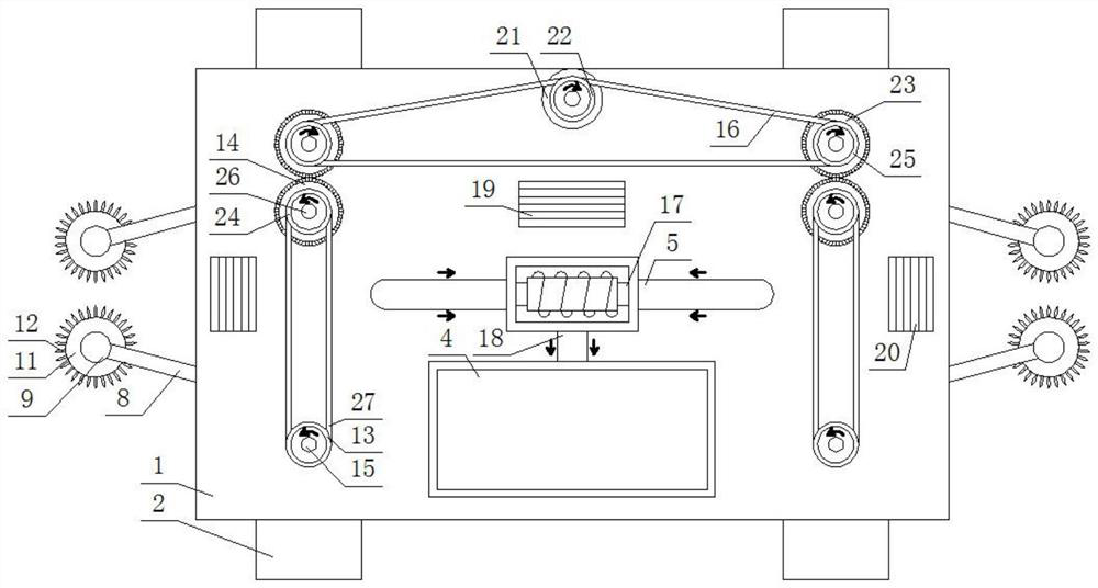 High-performance pure electric motor sweeper