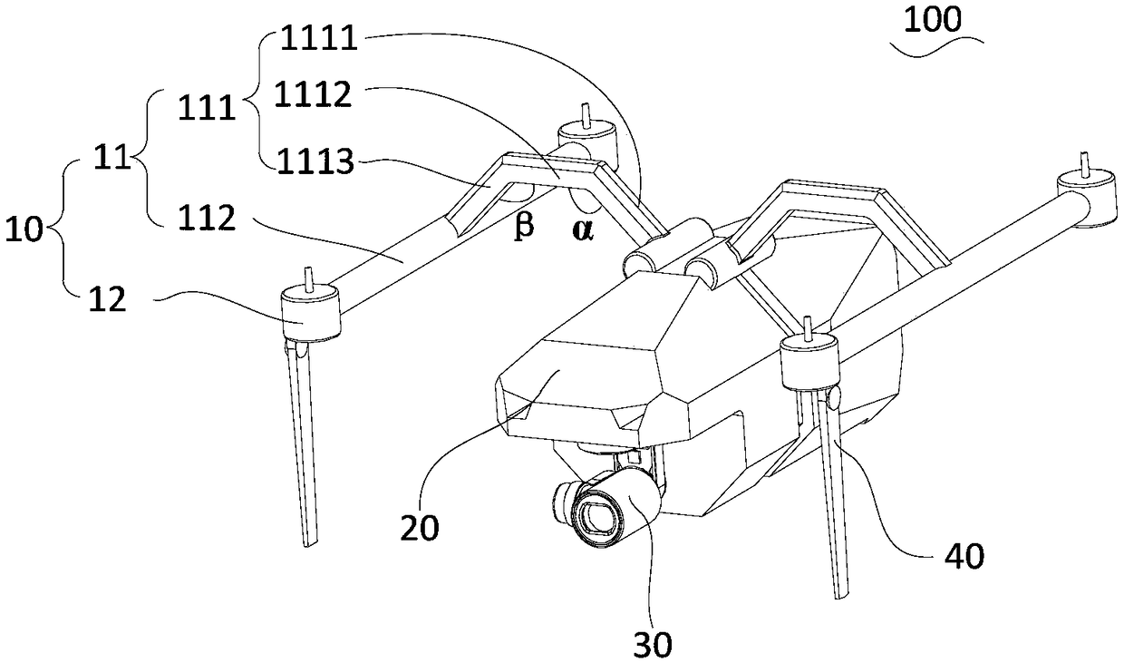 Mechanical arm and unmanned aerial vehicle