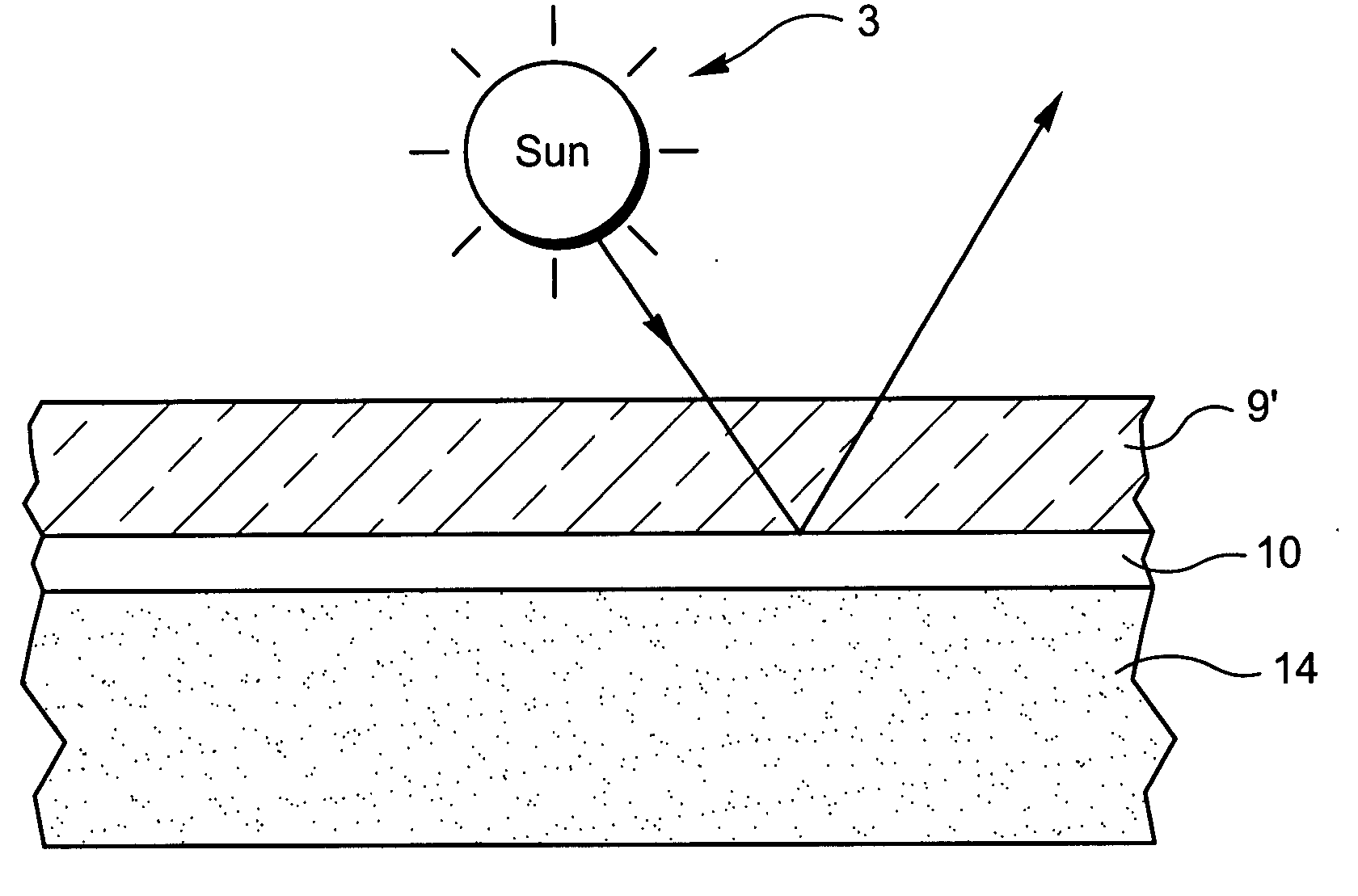 Parabolic trough or dish reflector for use in concentrating solar power apparatus and method of making same