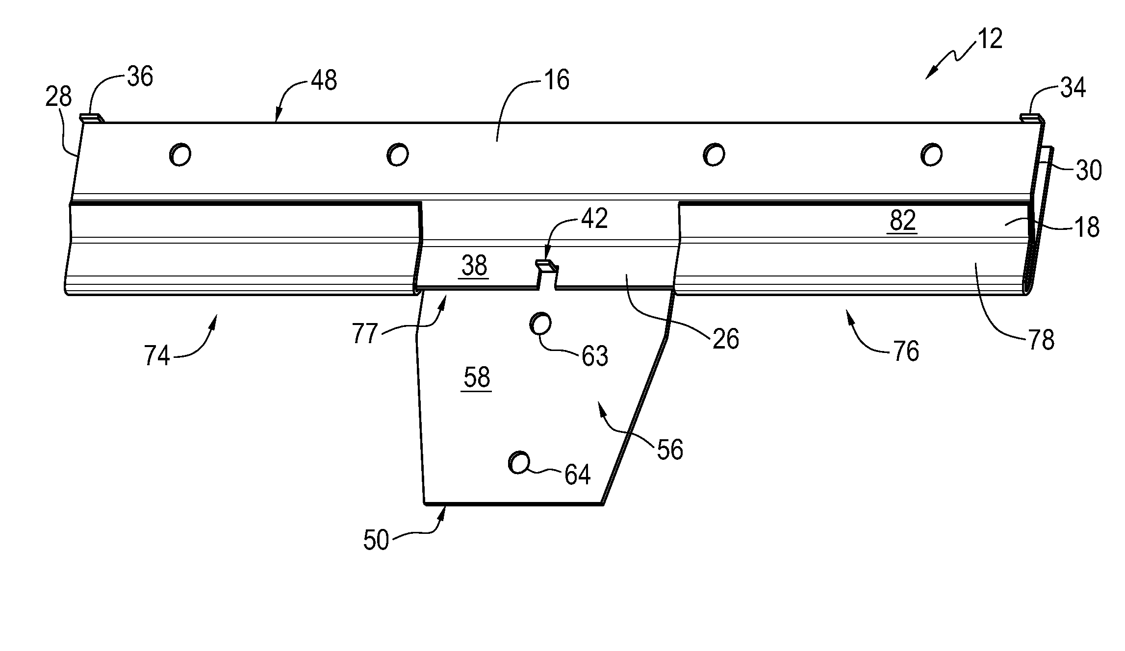 Device for hanging an object on a wall