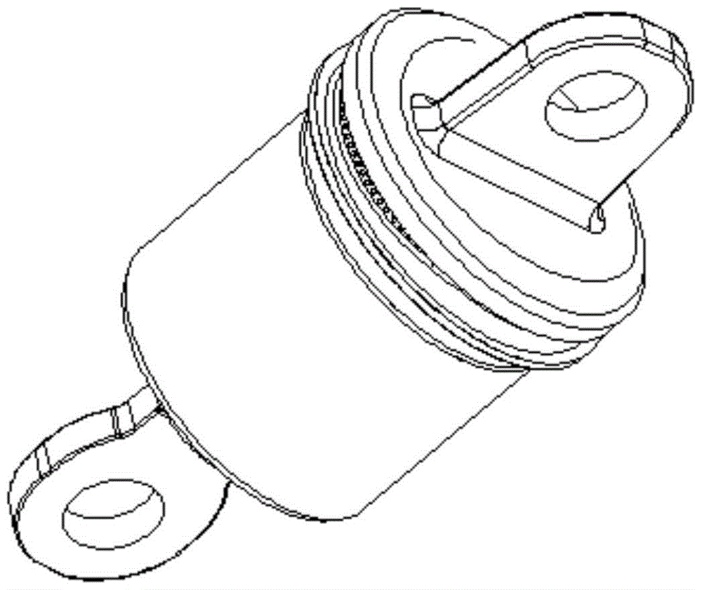 A car rear axle bushing