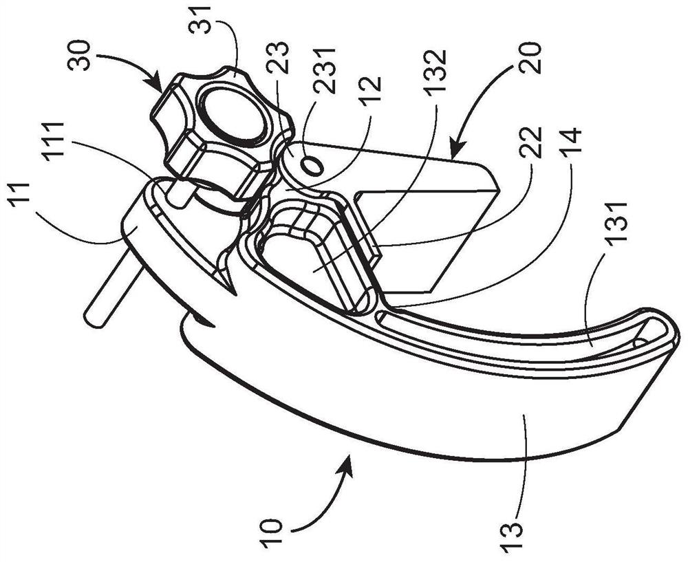 Locking device for waterstop