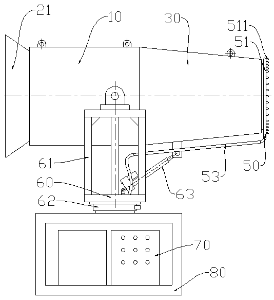 Ultra-long-distance spray dedusting equipment, spray dedusting vehicle, spraying device and method thereof