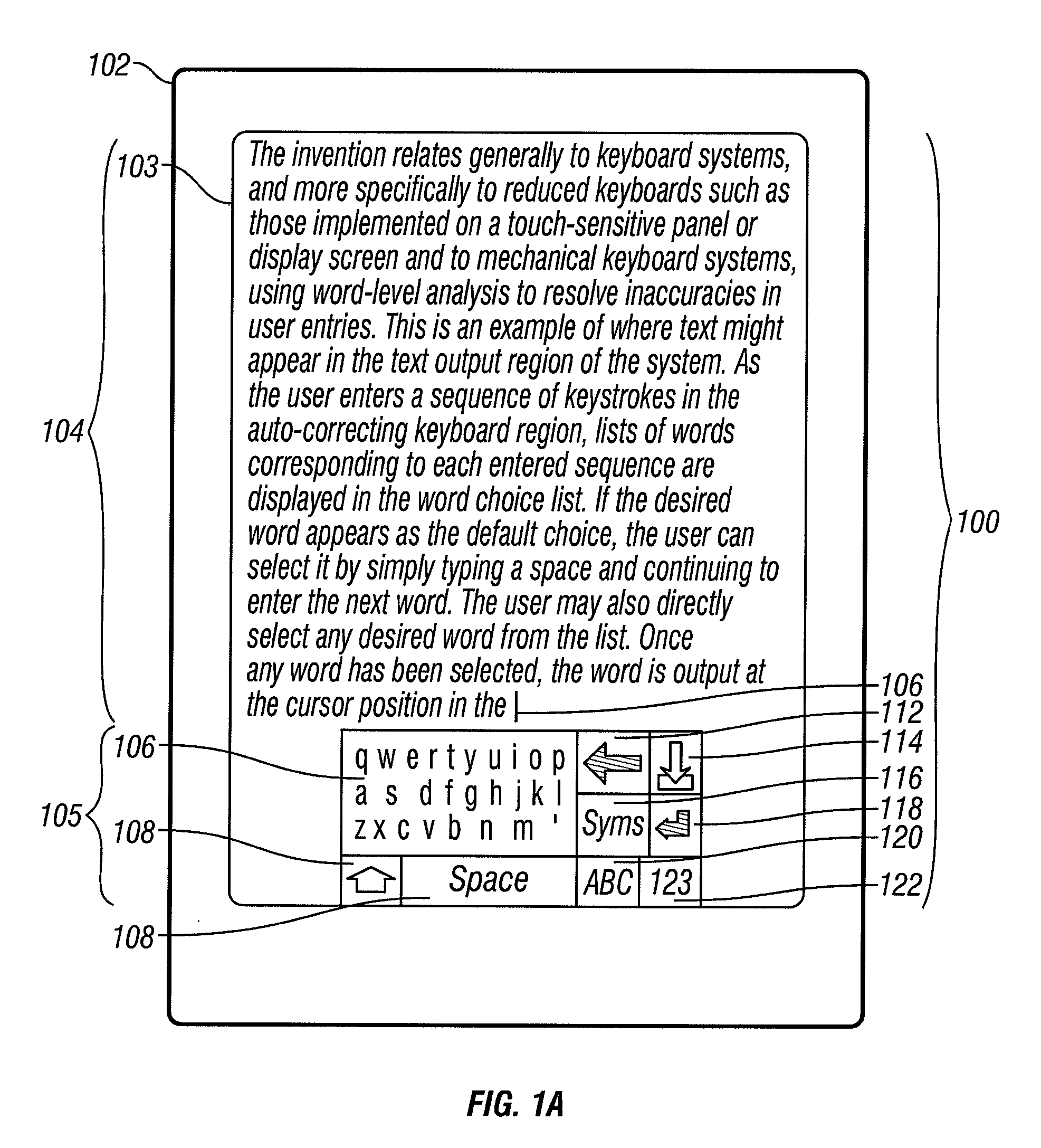 Keyboard System with Automatic Correction