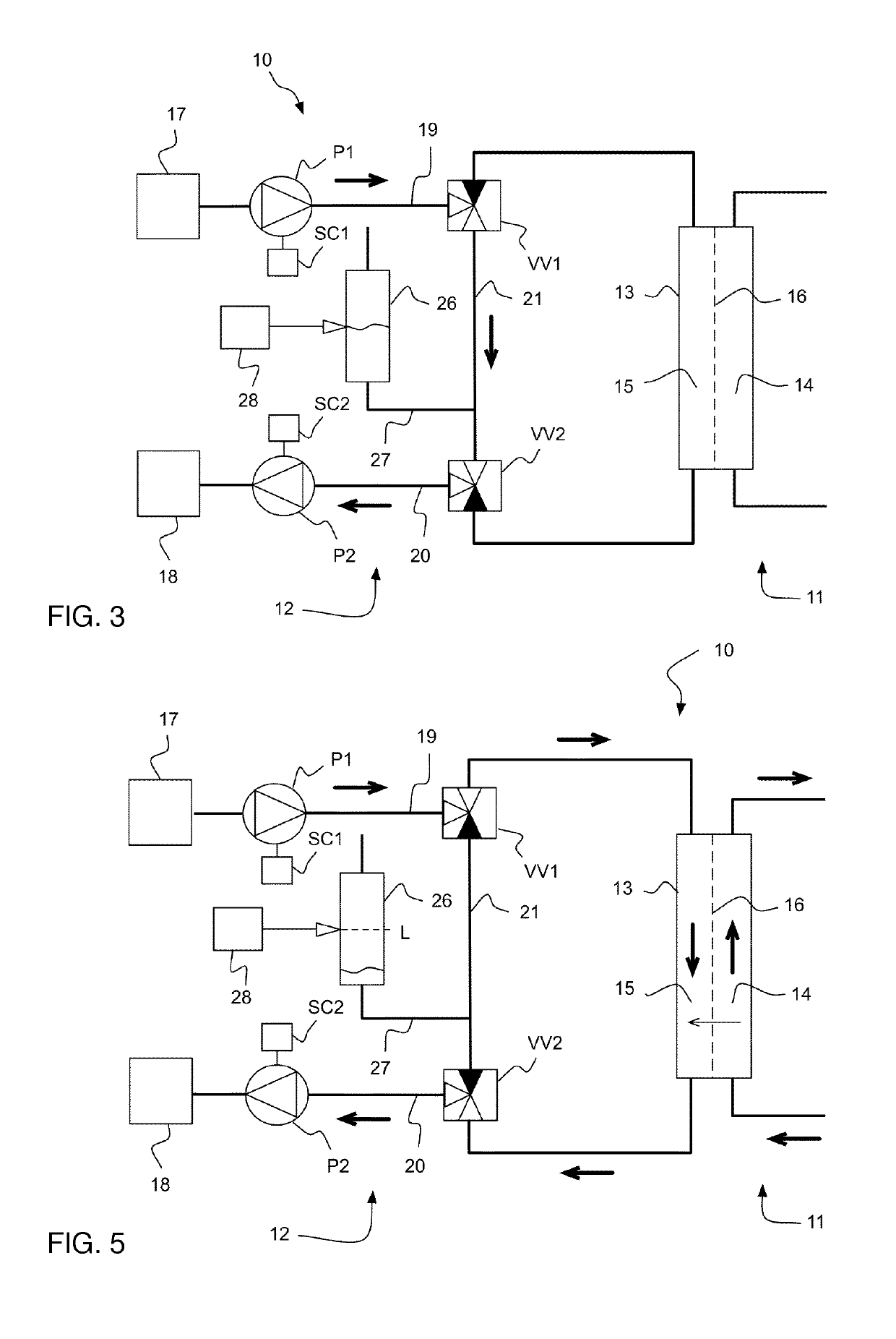 Relative pump calibration for ultrafiltration control in a dialysis apparatus