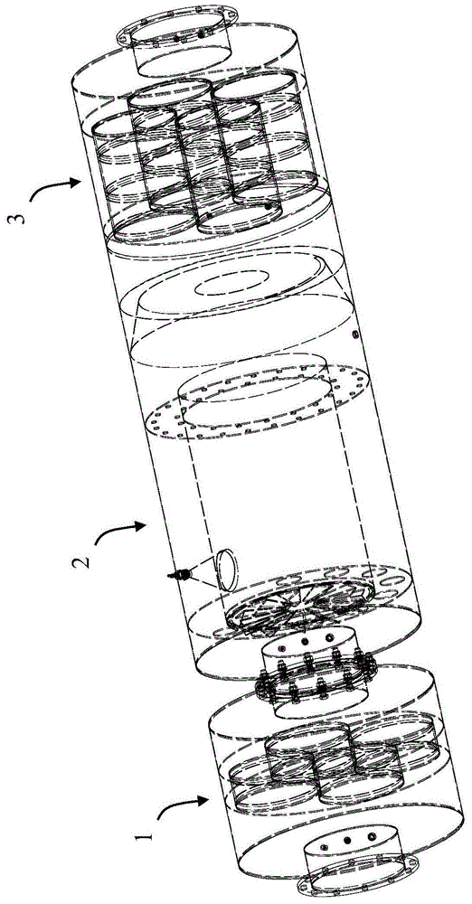 Exhaust gas disposal device