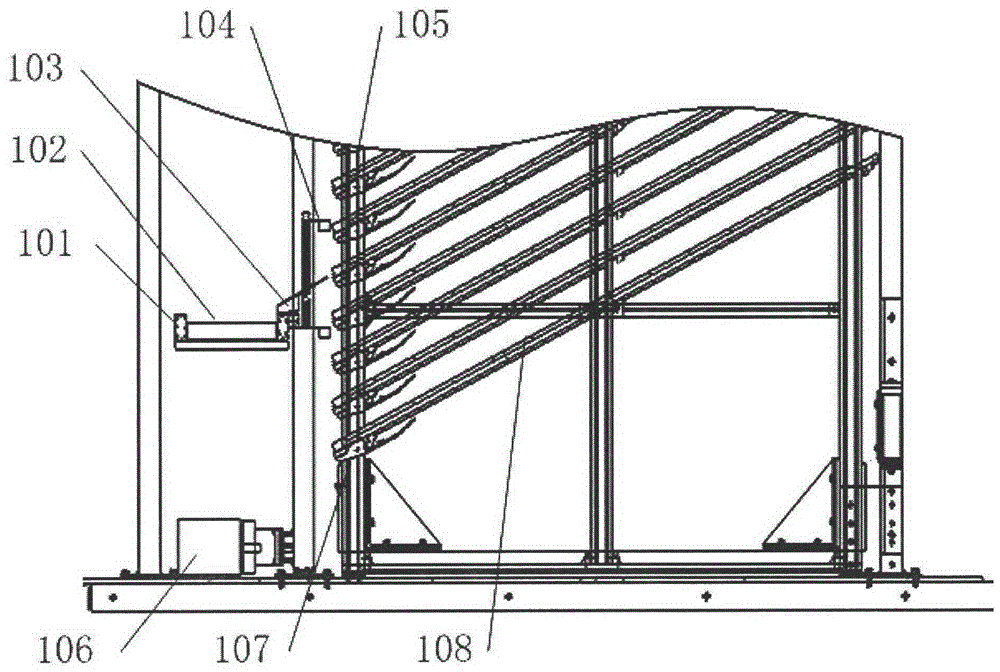 A double-slider gate type medicine discharge device