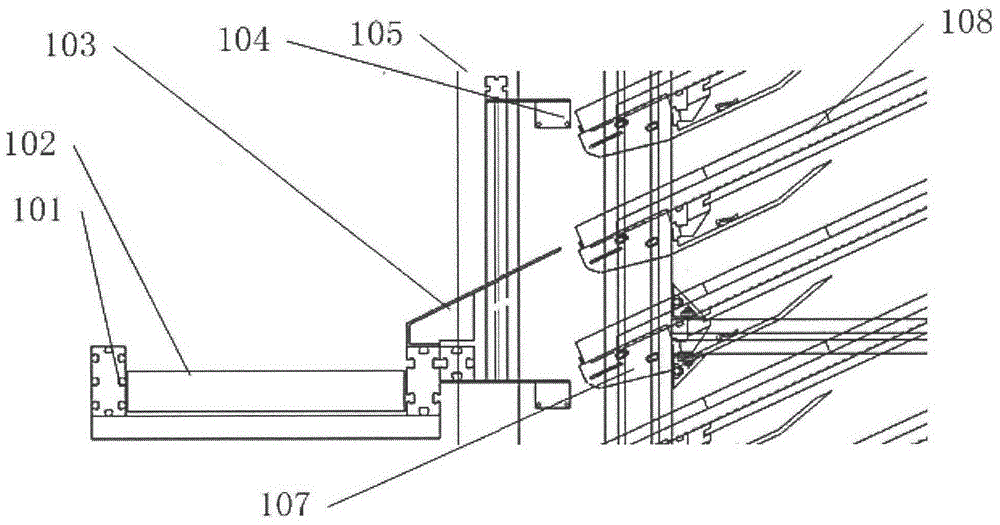 A double-slider gate type medicine discharge device