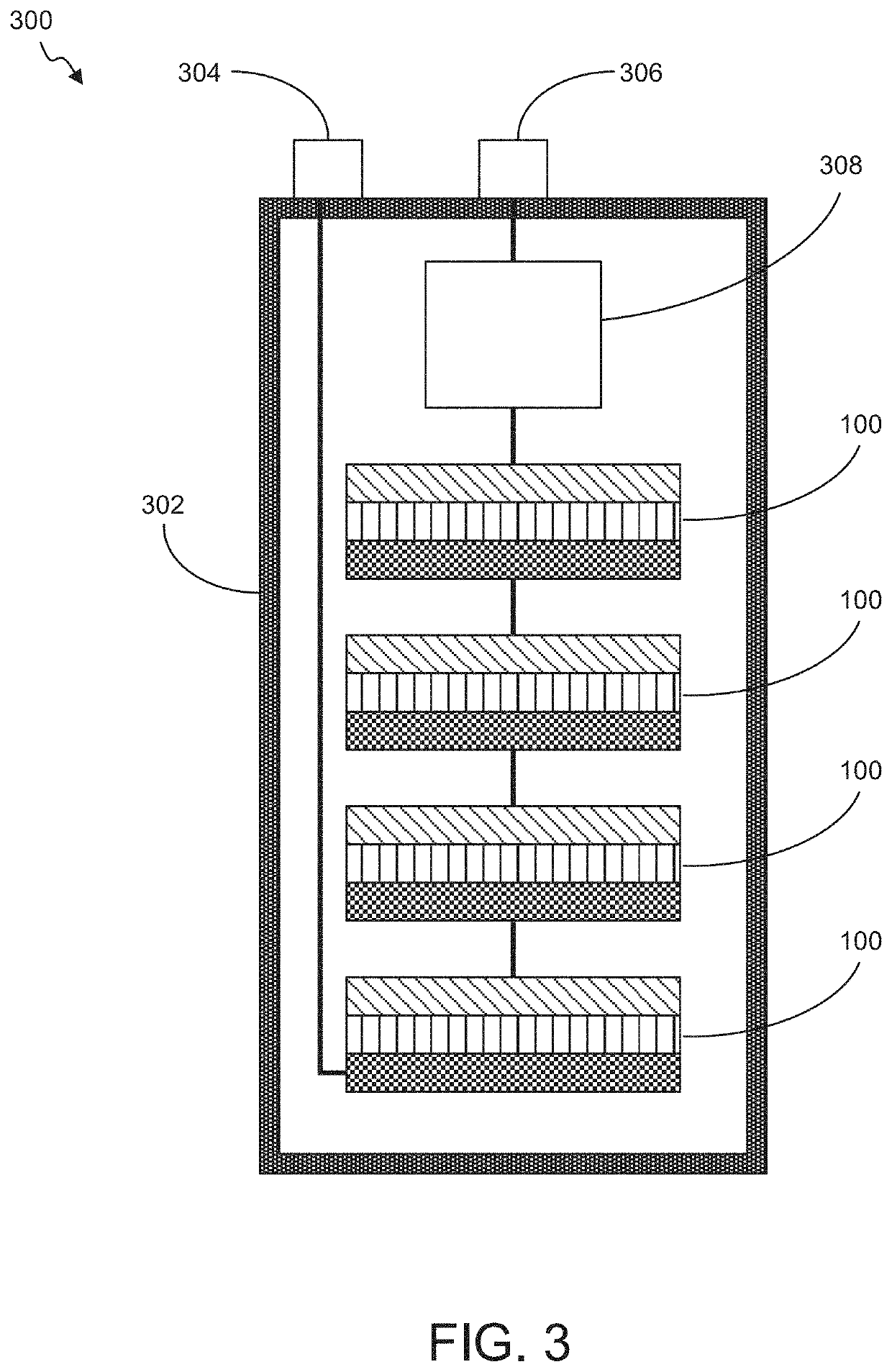 Battery with acidified cathode and lithium anode