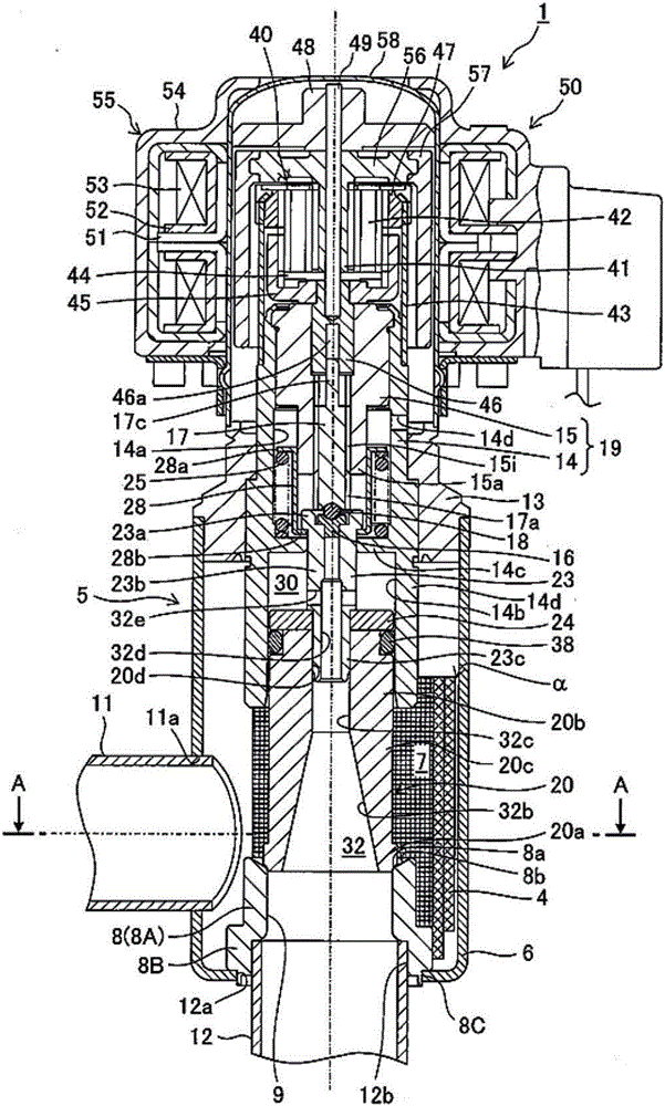 Motor-driven valve