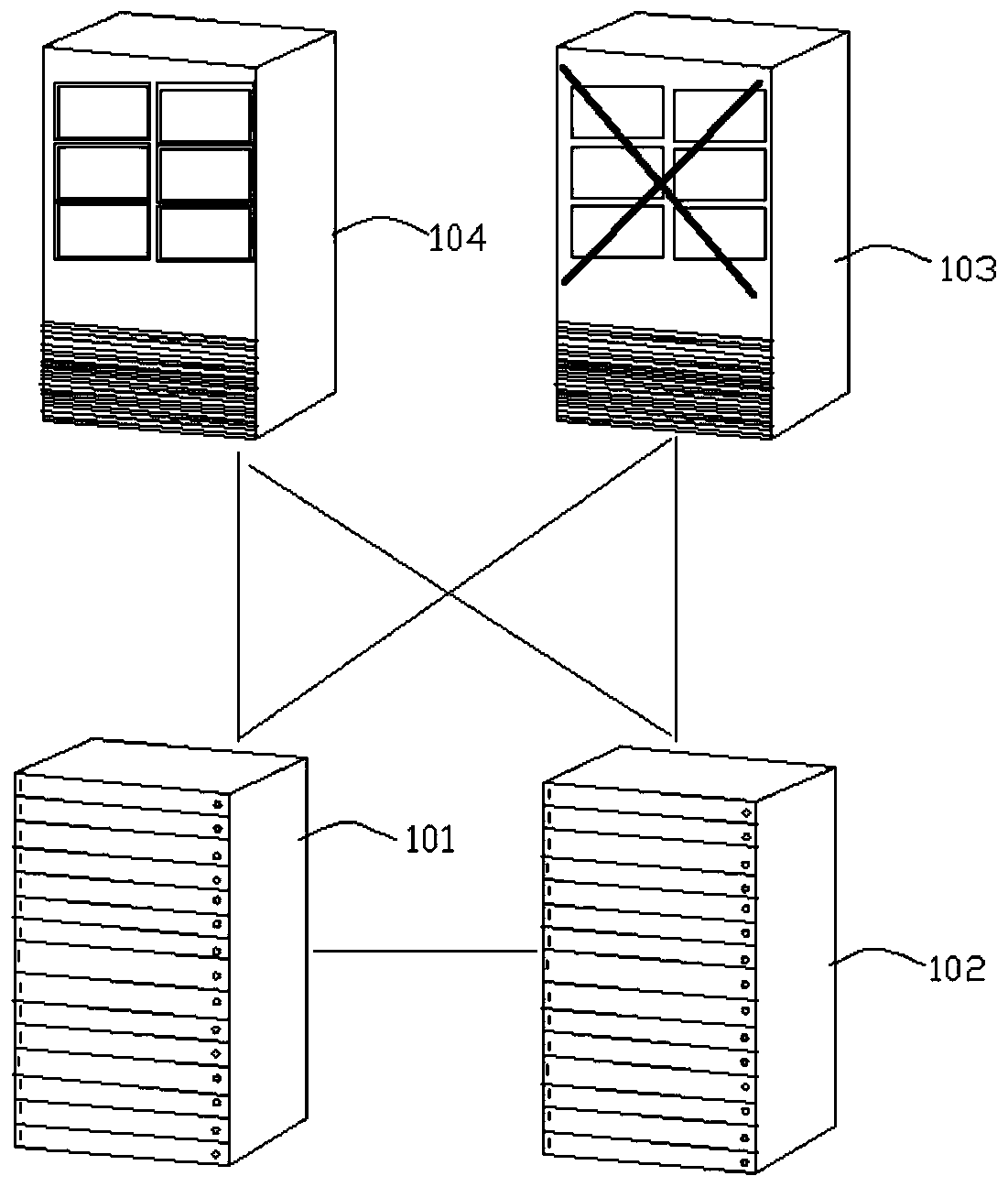 Method and device for managing active-active storage array