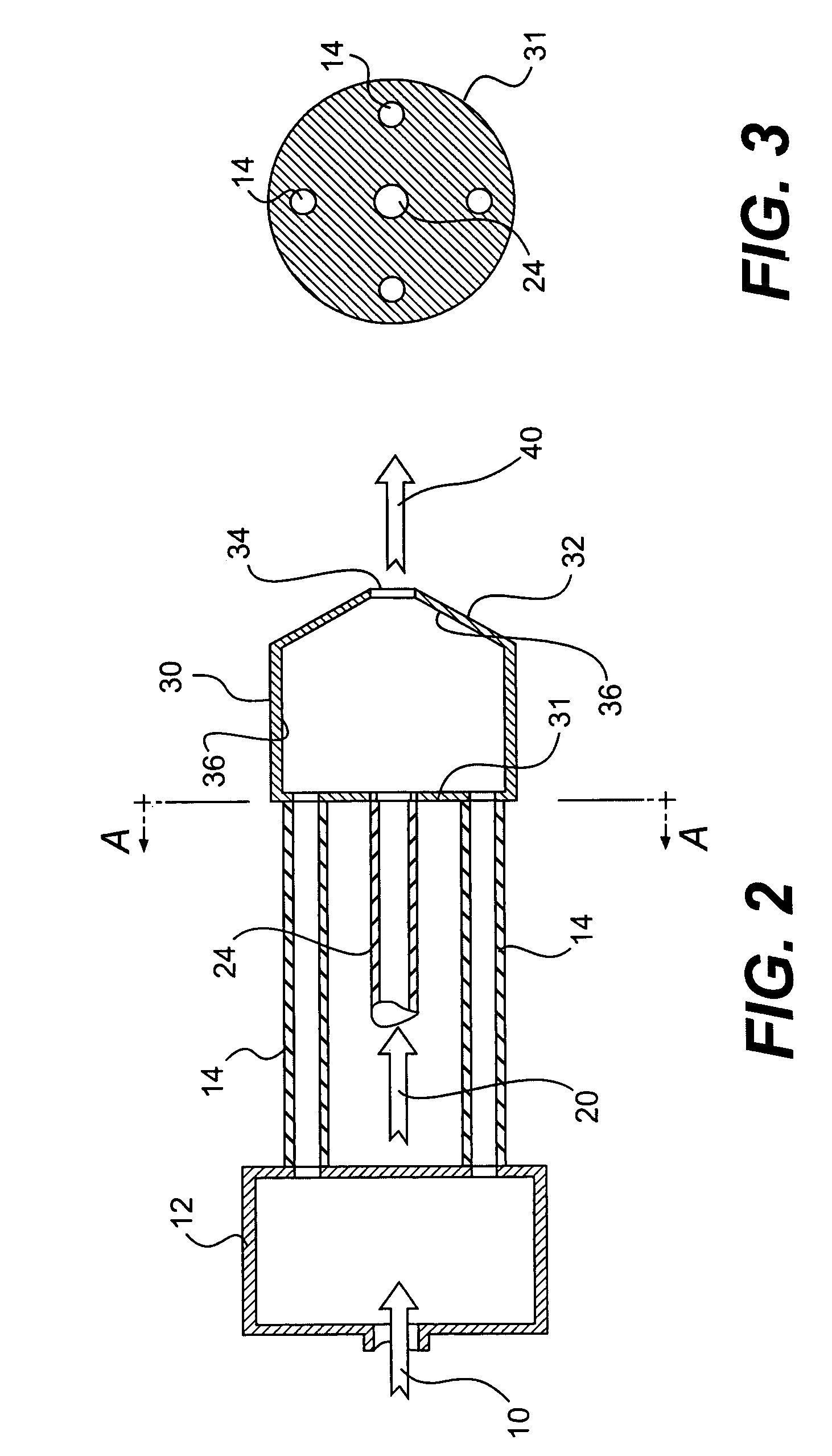 Method and apparatus for mixing gases