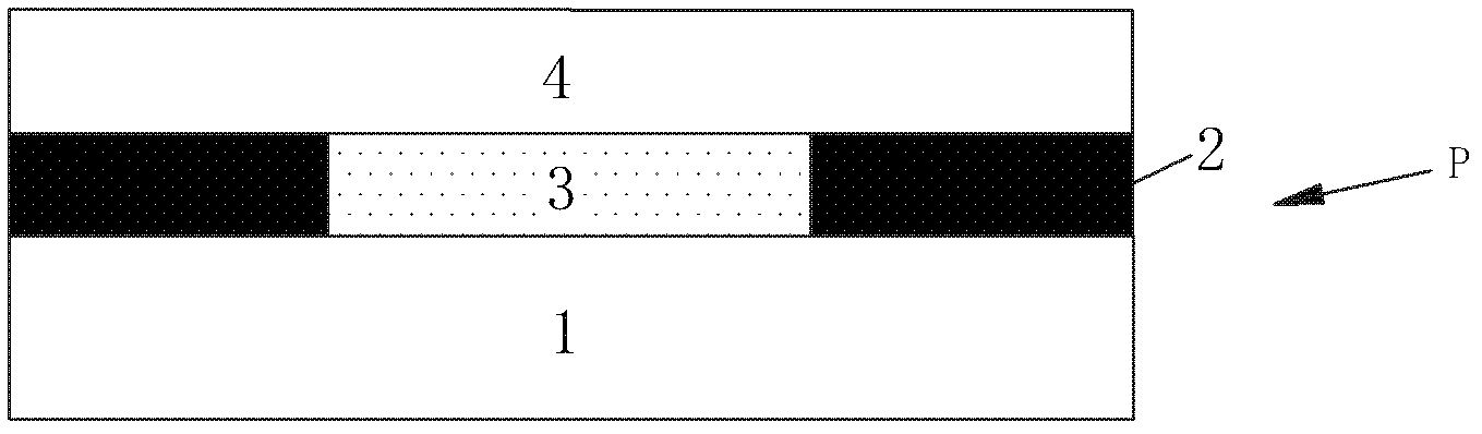 Gas sensor chip as well as manufacturing method and measuring system thereof