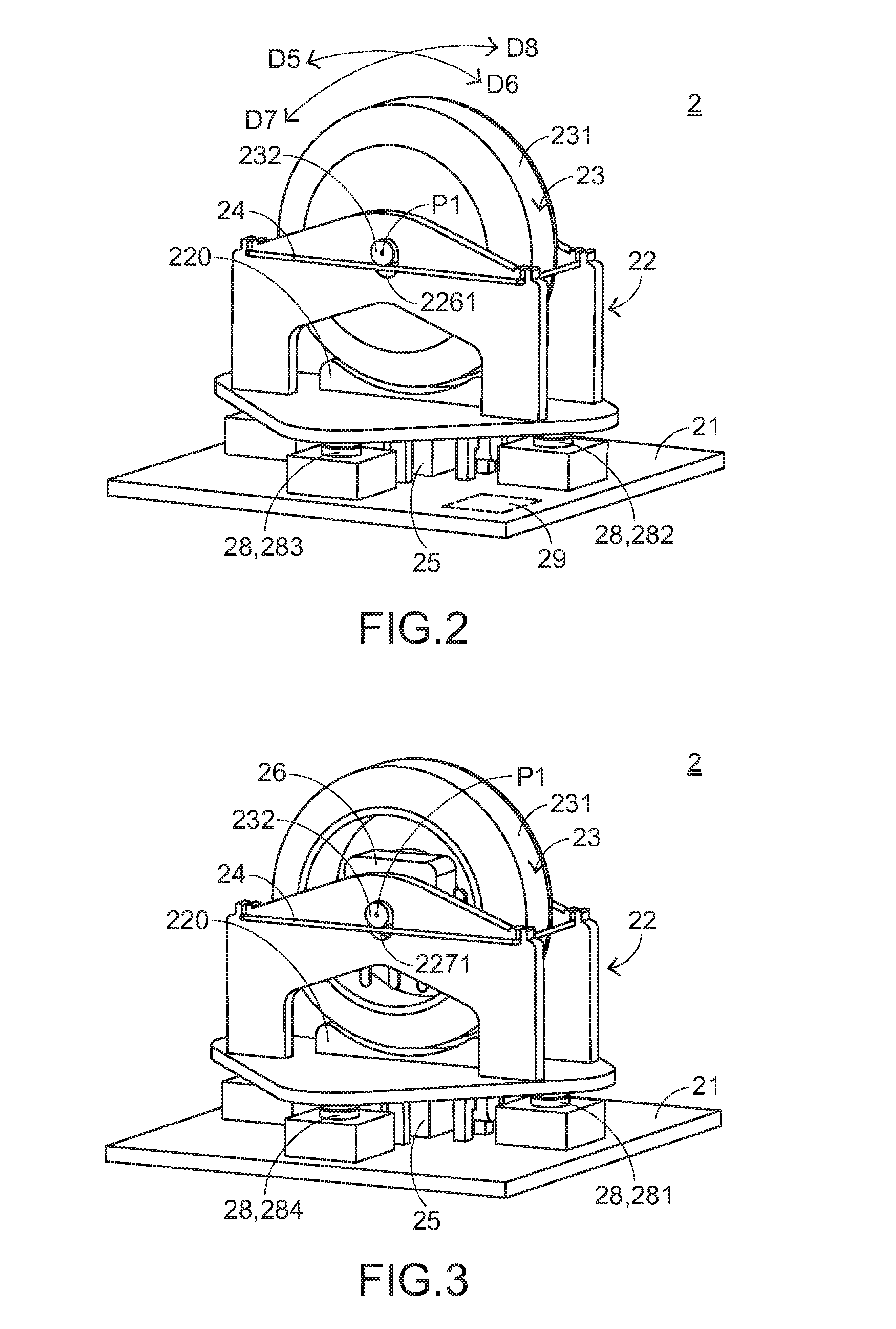 Roller module for input device