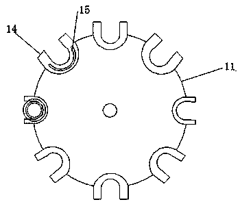 Automatic corrugated pipe cleaning device