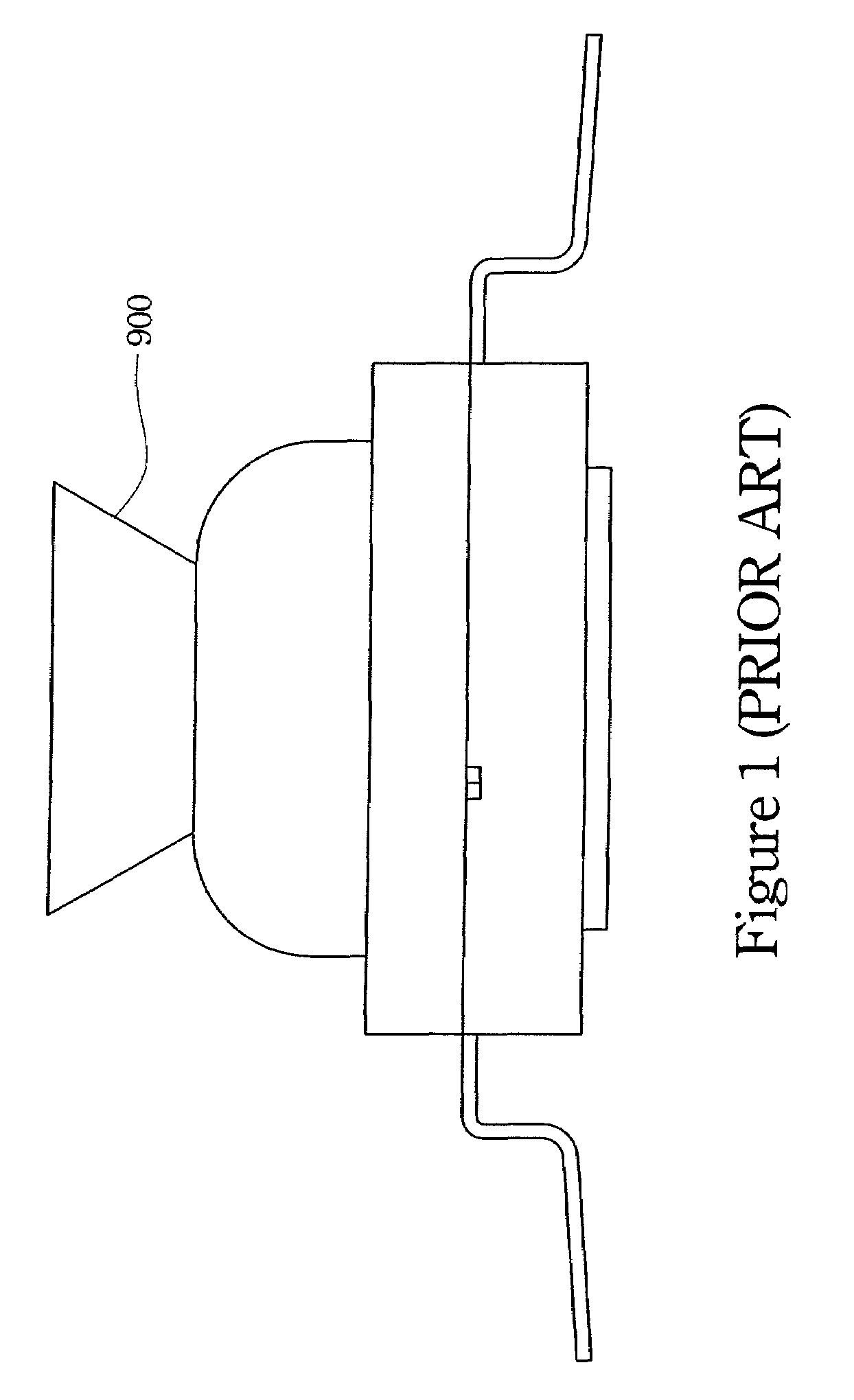 Side emitting LED