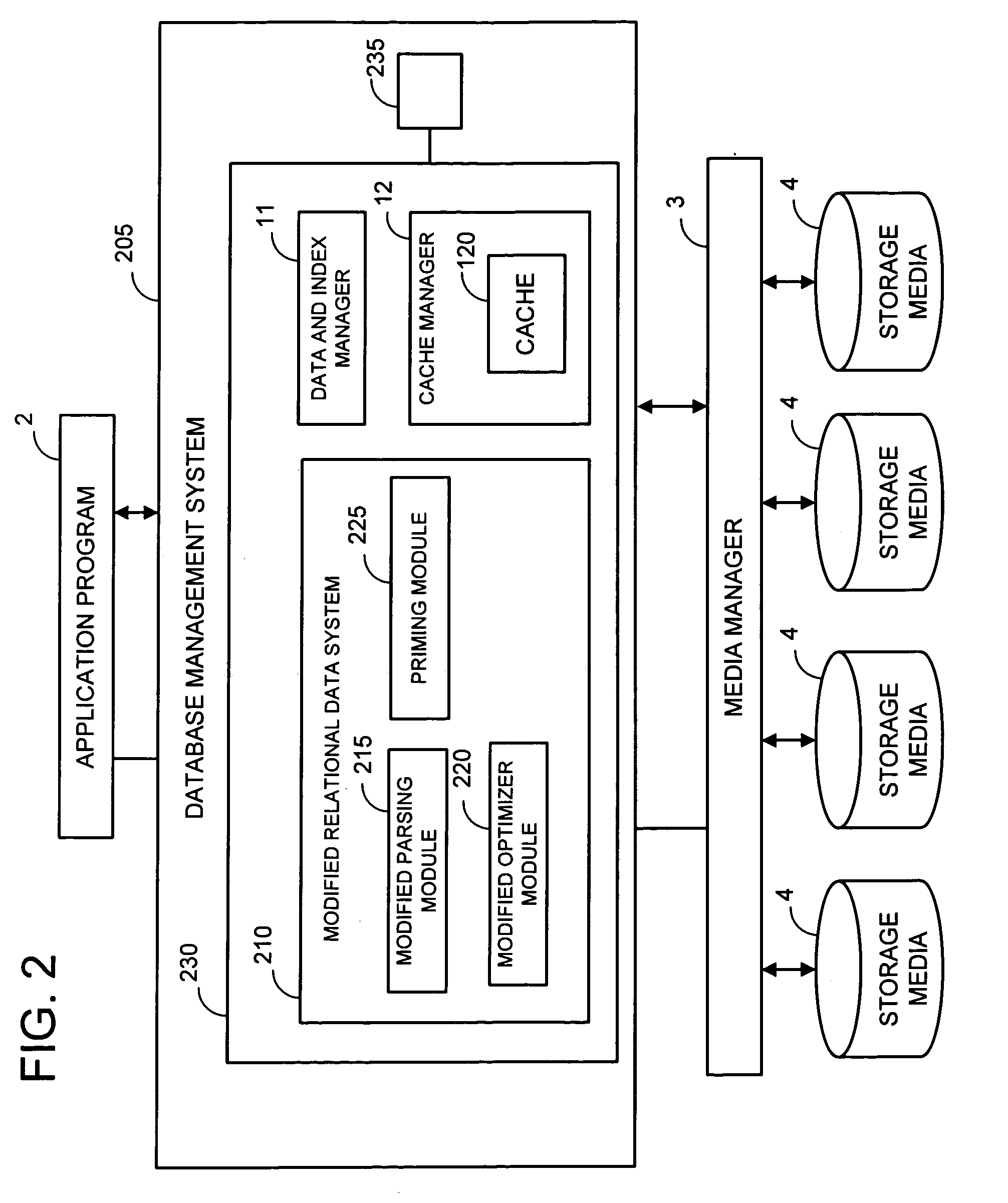 System and method for performing just-in-time priming of a database cache