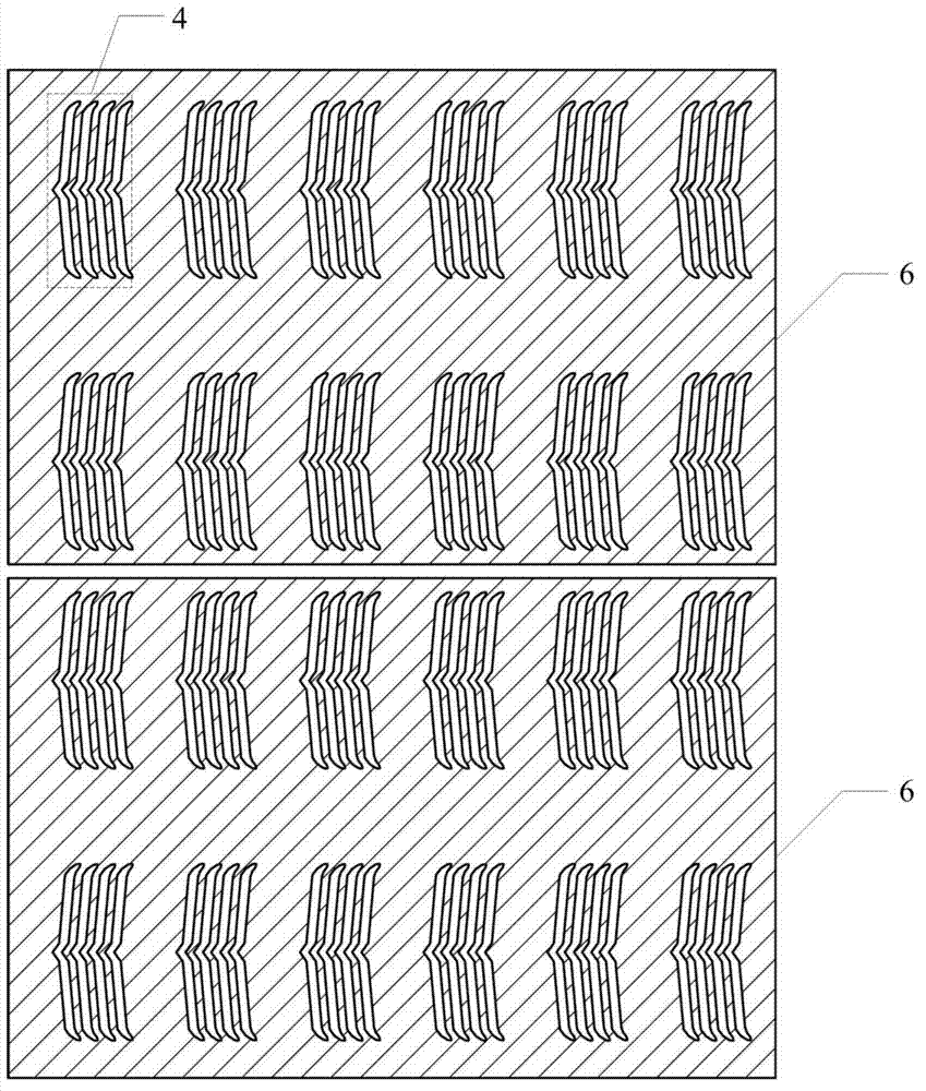 Capacitive embedded touch screen panel and display device