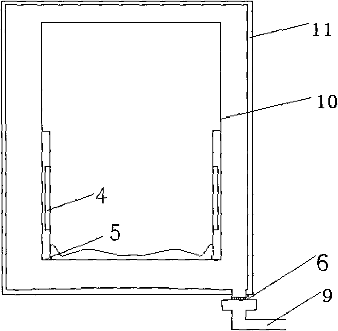 Method for cleaning space between inner and outer tubs of washing machine with flexible particles and washing machine capable of implementing same