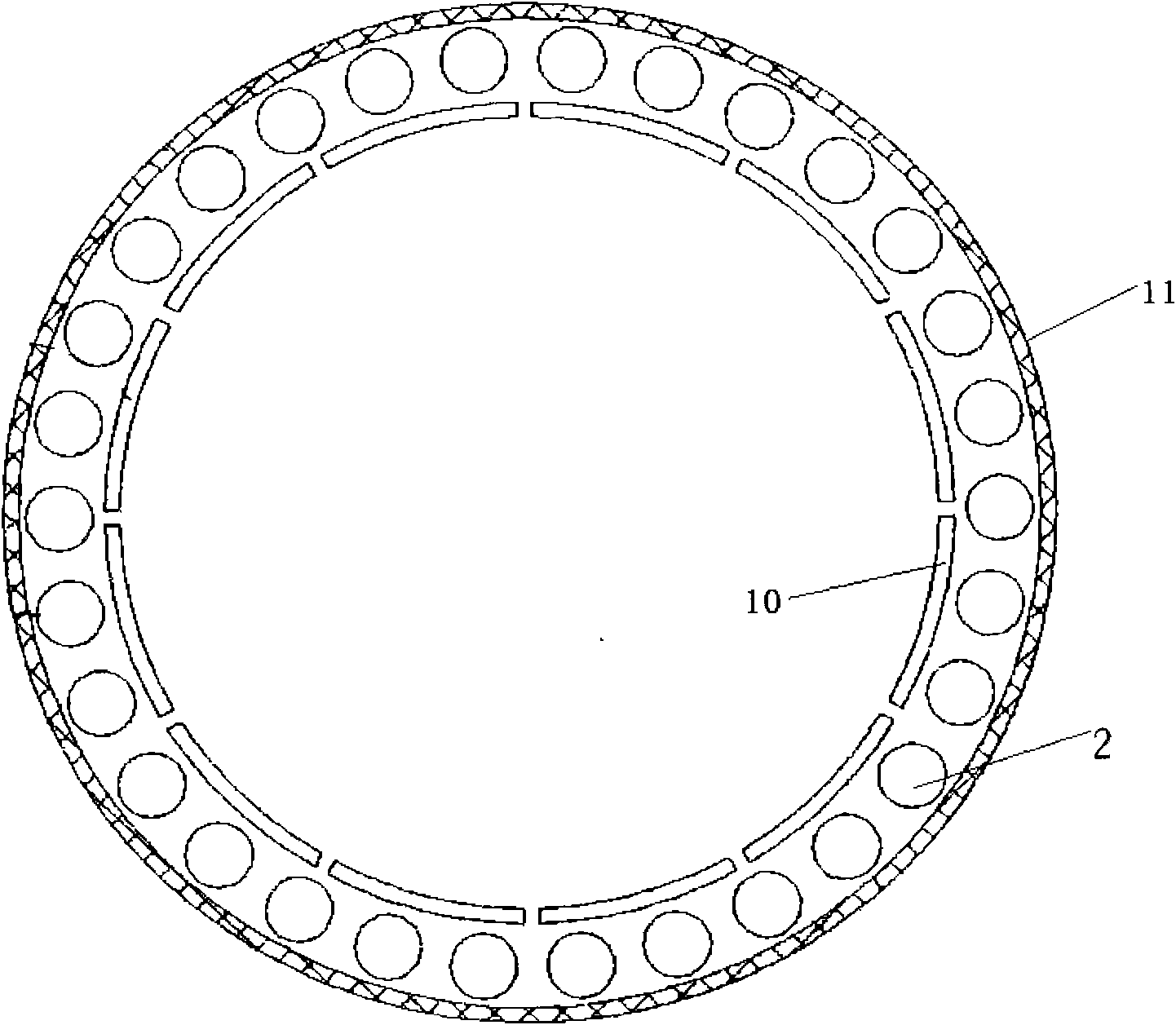 Method for cleaning space between inner and outer tubs of washing machine with flexible particles and washing machine capable of implementing same