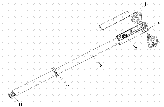 Design method for passive bipyramid test antenna