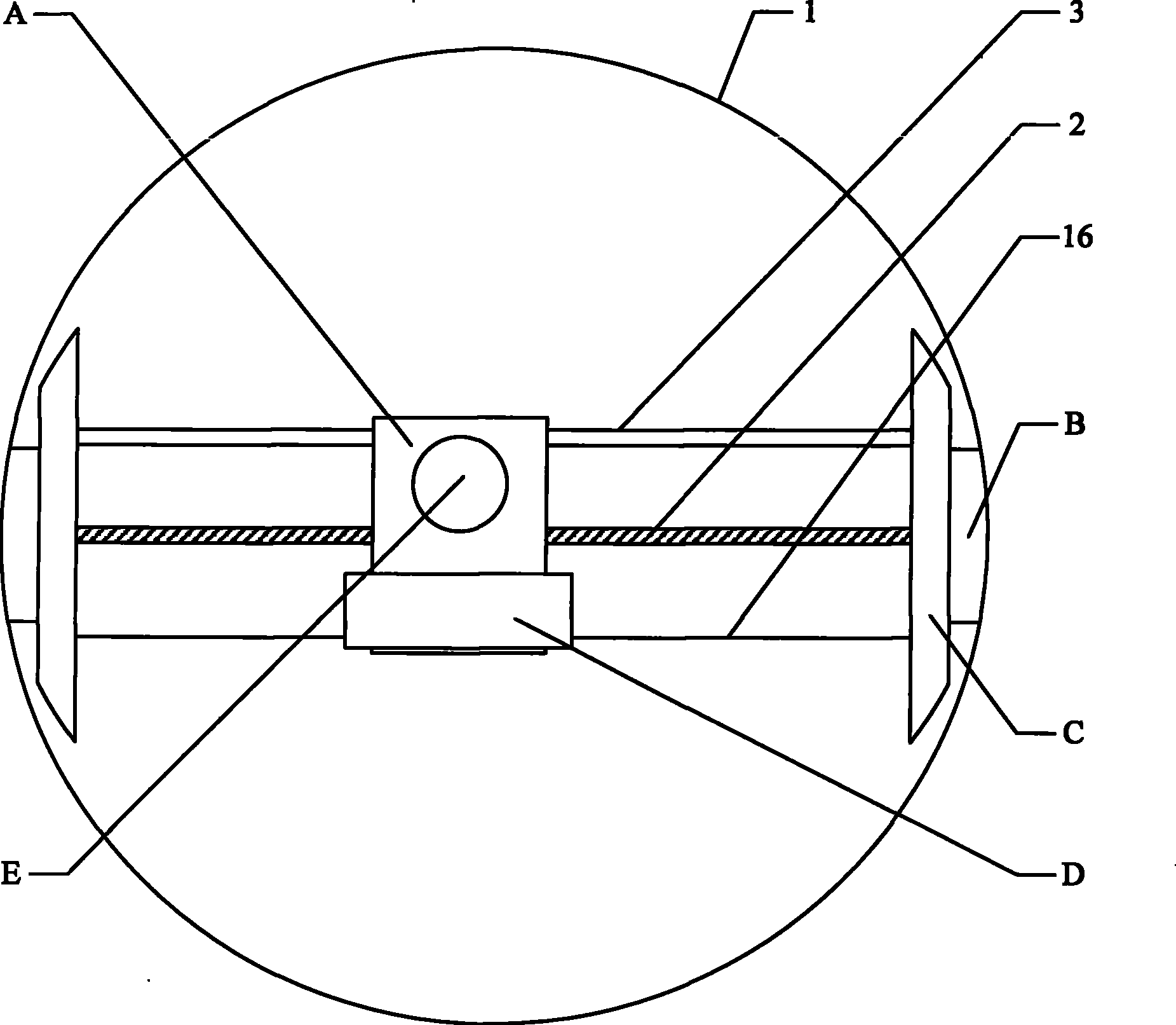 Spherical robot with inside and outside driving