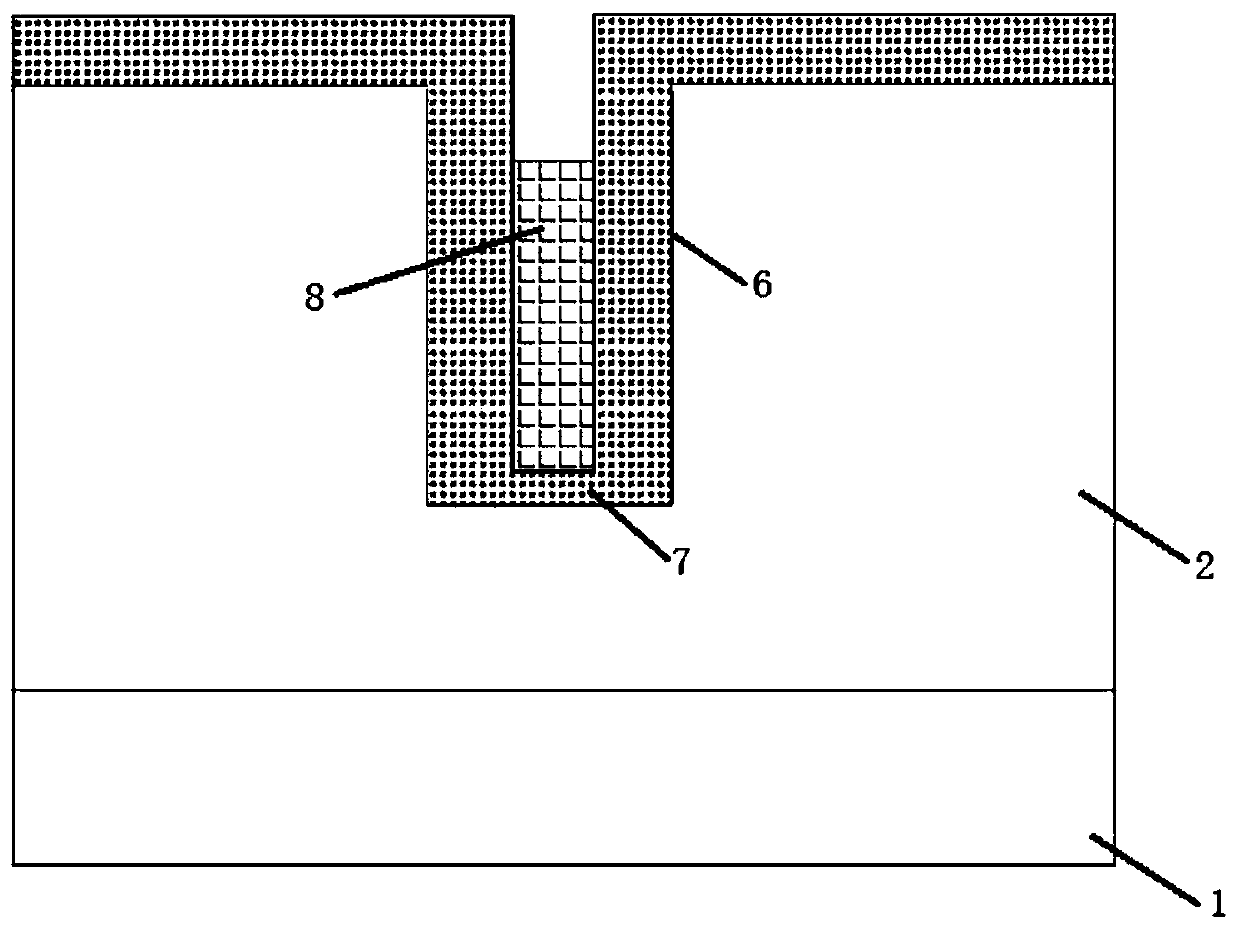 Manufacturing method of split gate MOSFET