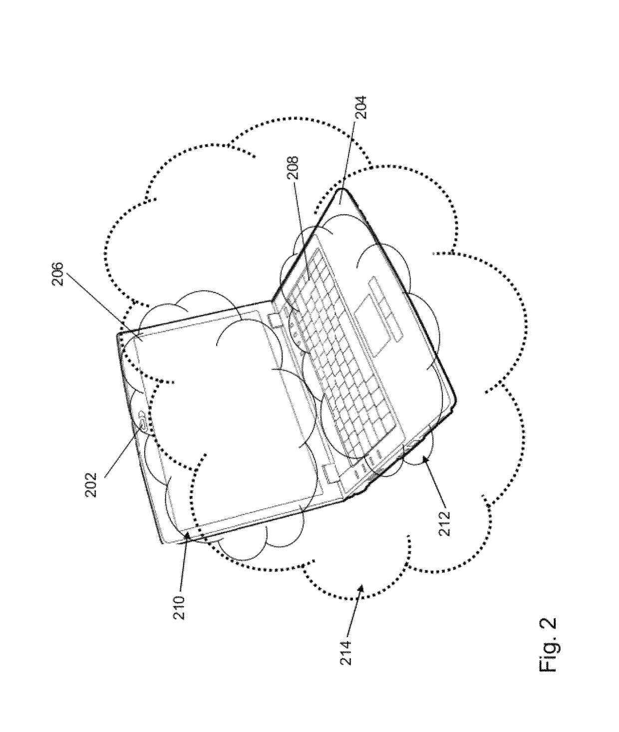 Method and system for ergonomic touch-free interface