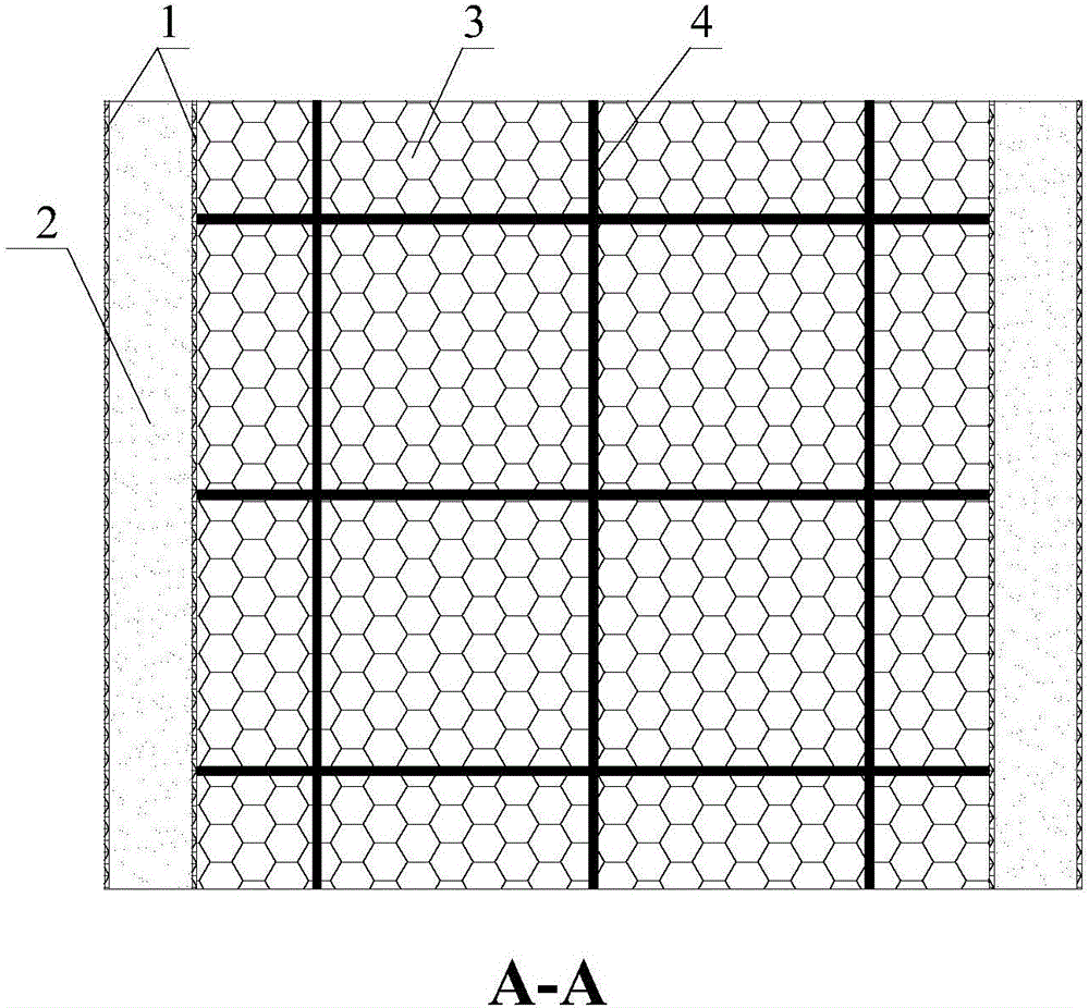 Production method of building material with novel glass fiber composite structure