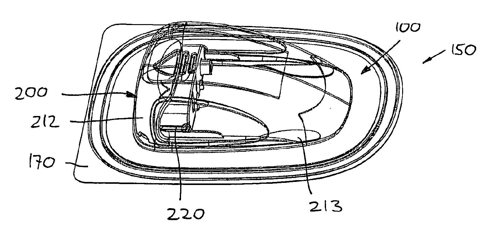 Assembly Comprising Skin-Mountable Device and Packaging Therefore