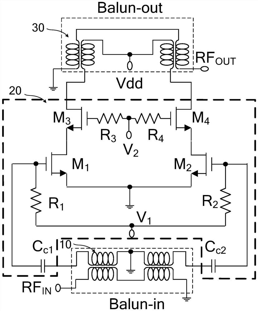 A Low-Cost RF Differential Amplifier