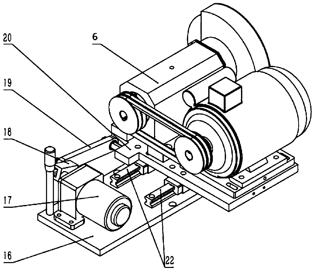 Grinding wheel dressing machine tool and method for dressing grinding wheel